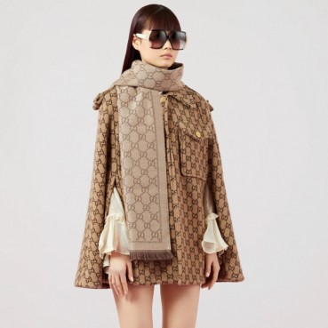 구찌 여성 카멜 스카프 - Gucci Womens Camel Scarf 