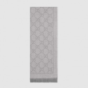 구찌 여성 그레이 스카프 - Gucci Womens Gray Scarf 