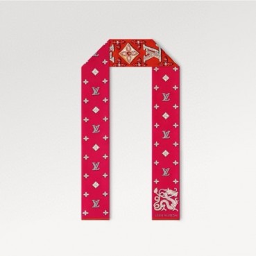 루이비통 여성 레드 미차 - Louis vuitton Womens Red Scarf 