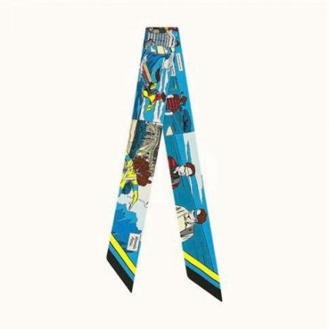 에르메스 여성 블루 미차 - Hermes Womens Blue Scarf 