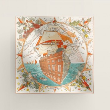 에르메스 여성 화이트 스카프 - Hermes Womens White Scarf 