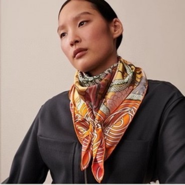 에르메스 여성 레드 스카프 - Hermes Womens Red Scarf 
