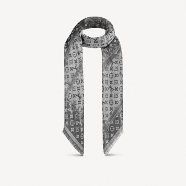 루이비통 남성 블랙 머플러 - Louis vuitton Mens Black Muffler 