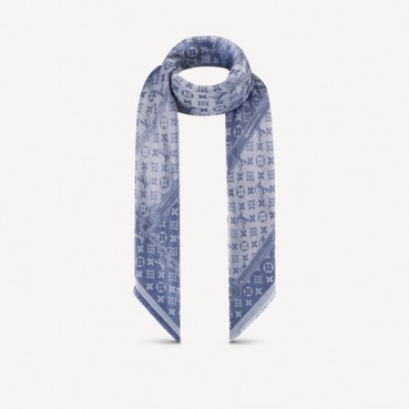 루이비통 남성 블루 머플러 - Louis vuitton Mens Blue Muffler 