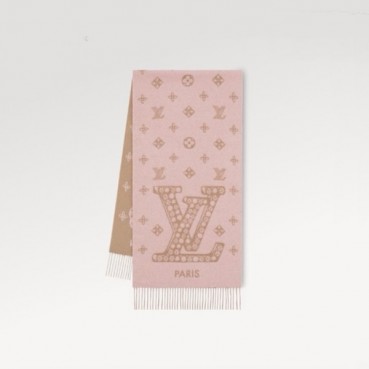 루이비통 여성 핑크 머플러 - Louis vuitton Womens Pink Muffler 