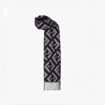 펜디 여성 블랙 머플러 - Fendi Womens Black Muffler 