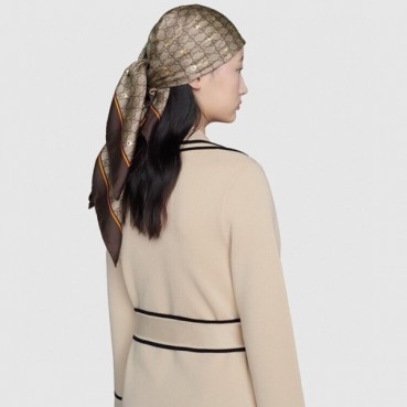 구찌 여성 브라운 머플러 - Gucci Womens Brown Muffler 