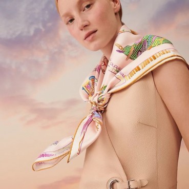 에르메스 여성 퍼플 스카프 - Hermes Womens Purple Scarf 