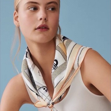 에르메스 여성 아이보리 스카프 - Hermes Womens Ivory Scarf 