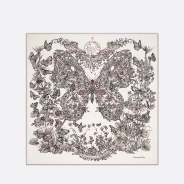 디올 여성 화이트 스카프 - Dior Womens White Scarf 