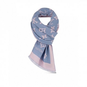 루이비통 여성 블루 머플러 - Louis vuitton Womens Blue Muffler 