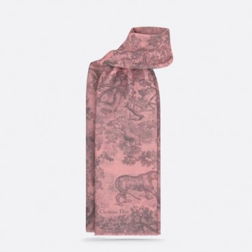 디올 여성 핑크 스카프 - Dior Womens Pink Scarf 