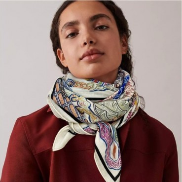 에르메스 여성 핑크 스카프 - Hermes Womens Pink Scarf 