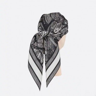 디올 여성 블랙 스카프 - Dior Womens Black Scarf 