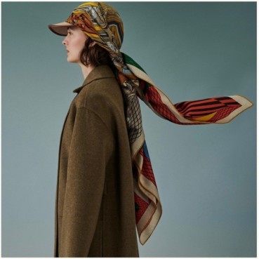 에르메스 여성 레드 스카프 - Hermes Womens Red Scarf 