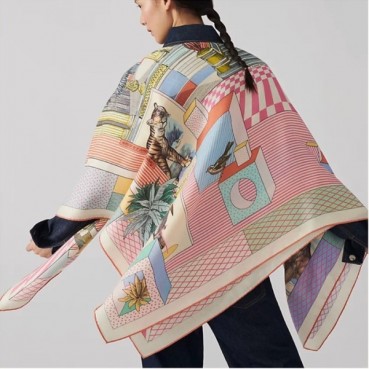 에르메스 여성 레드 스카프 - Hermes Womens Red Scarf 
