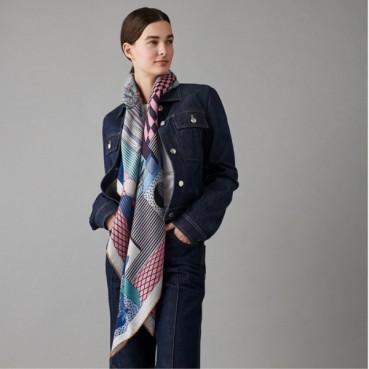 에르메스 여성 블루 스카프 - Hermes Womens Blue Scarf 