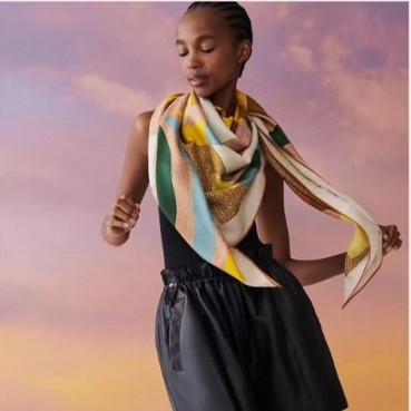 에르메스 여성 브라운 스카프 - Hermes Womens Brown Scarf 