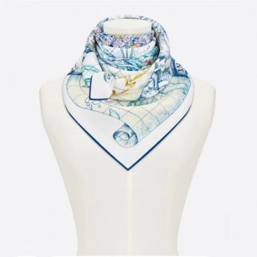 디올 여성 블루 스카프 - Dior Womens Blue Scarf 