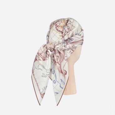 디올 여성 베이지 스카프 - Dior Womens Beige Scarf 