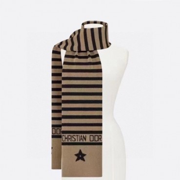디올 여성 카멜 머플러 - Dior Womens Camel Muffler 