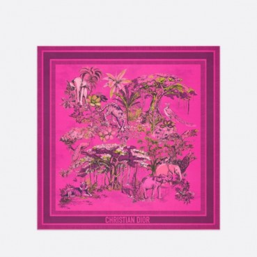 디올 여성 핑크 스카프 - Dior Womens Pink Scarf 