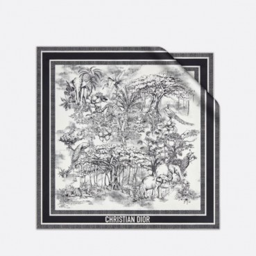 디올 여성 블랙 스카프 - Dior Womens Black Scarf 