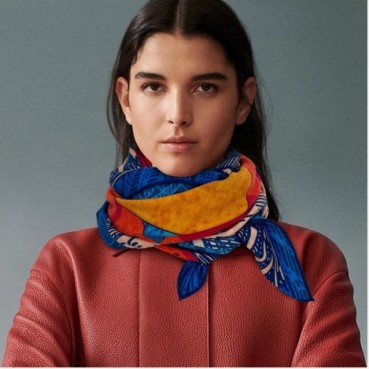 에르메스 여성 레드 스카프 - Hermes Womens Red Scarf 