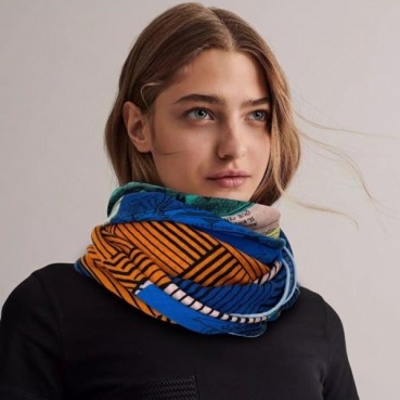 에르메스 여성 오렌지 스카프 - Hermes Womens Orange Scarf 