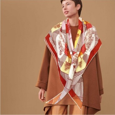 에르메스 여성 레드 스카프 - Hermes Womens Red Scarf 