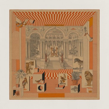 에르메스 여성 레드 스카프 - Hermes Womens Red Scarf 