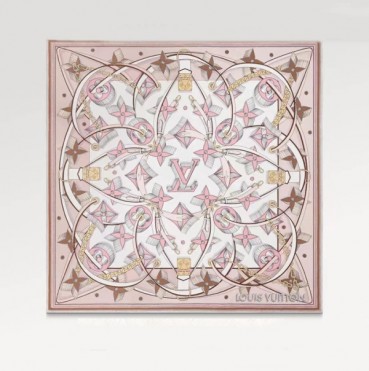 루이비통 여성 핑크 스카프 - Louis vuitton Womens Pink Scarf 