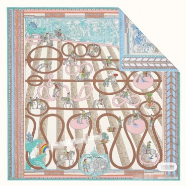 에르메스 여성 블루 스카프 - Hermes Womens Blue Scarf 