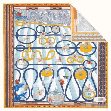 에르메스 여성 블루 스카프 - Hermes Womens Blue Scarf 