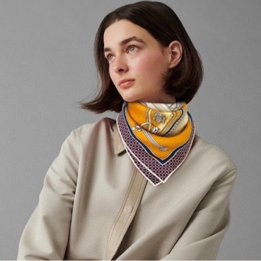에르메스 여성 옐로우 스카프 - Hermes Womens Yellow Scarf 