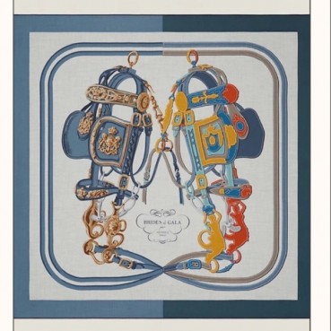 에르메스 여성 블루 스카프 - Hermes Womens Blue Scarf 