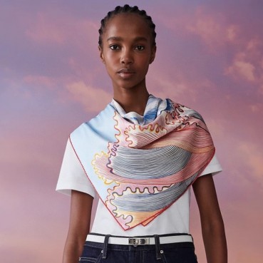 에르메스 여성 핑크 스카프 - Hermes Womens Pink Scarf 