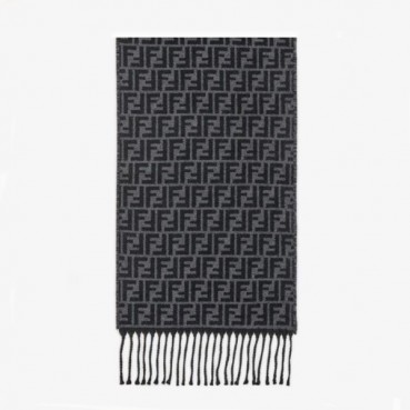 펜디 여성 블랙 머플러 - Fendi Womens Black Muffler 