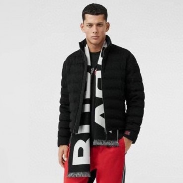 버버리 남/녀 블랙 양면 머플러 - Burberry Unisex Black Muffler 