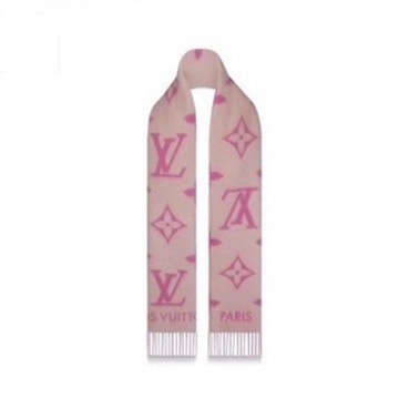 루이비통 여성 핑크 머플러 - Louis vuitton Womens Pink Muffler 