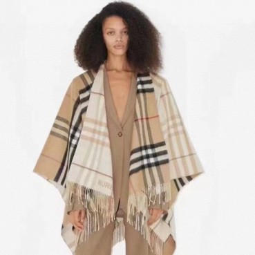 버버리 여성 베이지 양면 판쵸 - Burberry Womens Beige Pancho 