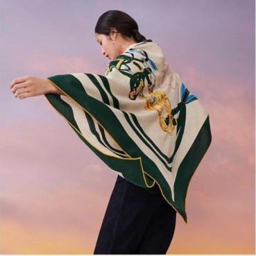 에르메스 여성 그린 스카프 - Hermes Womens Green Scarf 