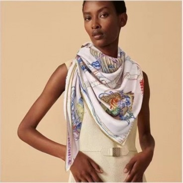 에르메스 여성 핑크 스카프 - Hermes Womens Pink Scarf 