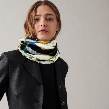 에르메스 여성 블랙 스카프 - Hermes Womens Black Scarf 