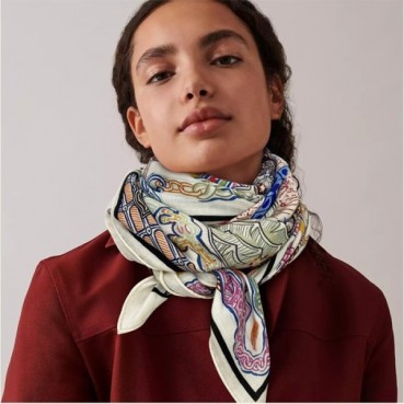 에르메스 여성 핑크 스카프 - Hermes Womens Pink Scarf 