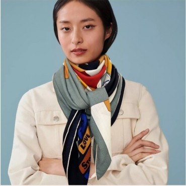 에르메스 여성 그린 스카프 - Hermes Womens Green Scarf 