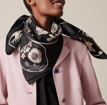 에르메스 여성 블랙 스카프 - Hermes Womens Black Scarf 