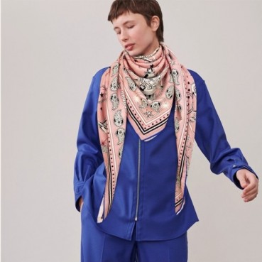 에르메스 여성 캐시 핑크 스카프 - Hermes Womens Pink Scarf 