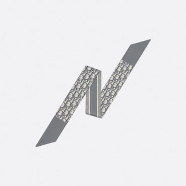 디올 여성 오블리크 그레이 실크 트윌 미차 스카프 【매장-50만원대】 