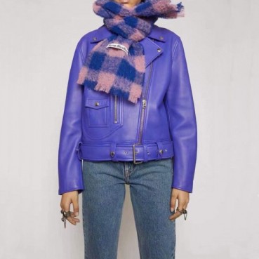 아크네 남/녀 블루 머플러 - Acne Unisex Blue Muffler 